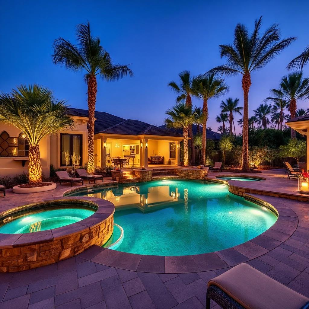 Resort Pool Retreat