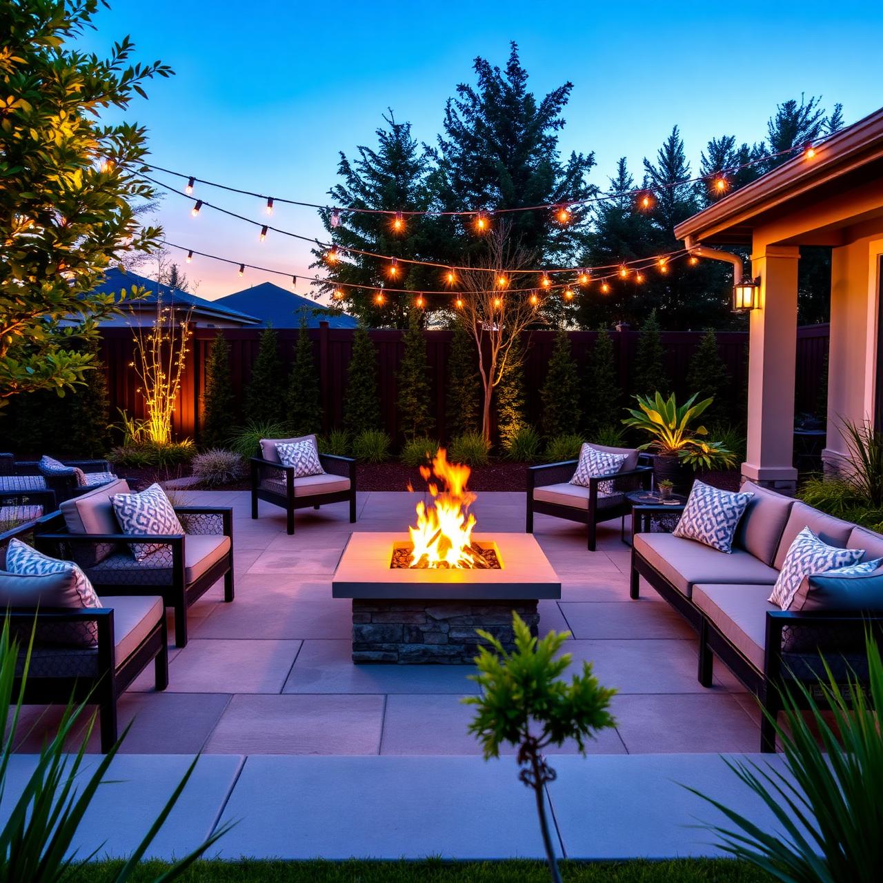 Twilight Patio